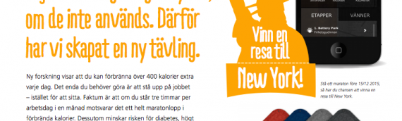 Stå på jobbet – Vinn en resa till New York!